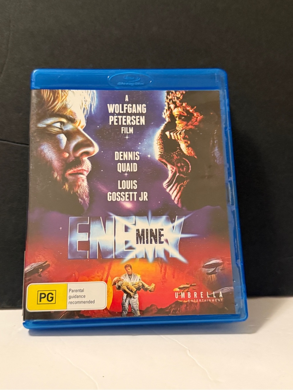Enemy Mine Blu-ray Umbrella Dennis Quaid Louis Gossett Jr Australian Import